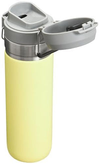 Stanley Quick Flip GO Water Bottle 24 oz | Push Button Lid | Leakproof and Packable for Travel and Sports | Insulated Stainless Steel | BPA - Free | Azure - 7DAY'S