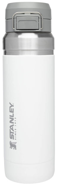 Stanley Quick Flip GO Water Bottle 24 oz | Push Button Lid | Leakproof and Packable for Travel and Sports | Insulated Stainless Steel | BPA - Free | Azure - 7DAY'S