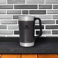 Stanley Stay - Chill Pitcher 64 oz | Cold Water, Beer, and Drink Pitcher with Lid | Large Capacity Durable Beverage Container with Handle | Insulated Stainless Steel | BPA - Free | Ash - 7DAY'S