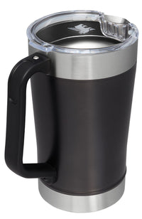 Stanley Stay - Chill Pitcher 64 oz | Cold Water, Beer, and Drink Pitcher with Lid | Large Capacity Durable Beverage Container with Handle | Insulated Stainless Steel | BPA - Free | Ash - 7DAY'S