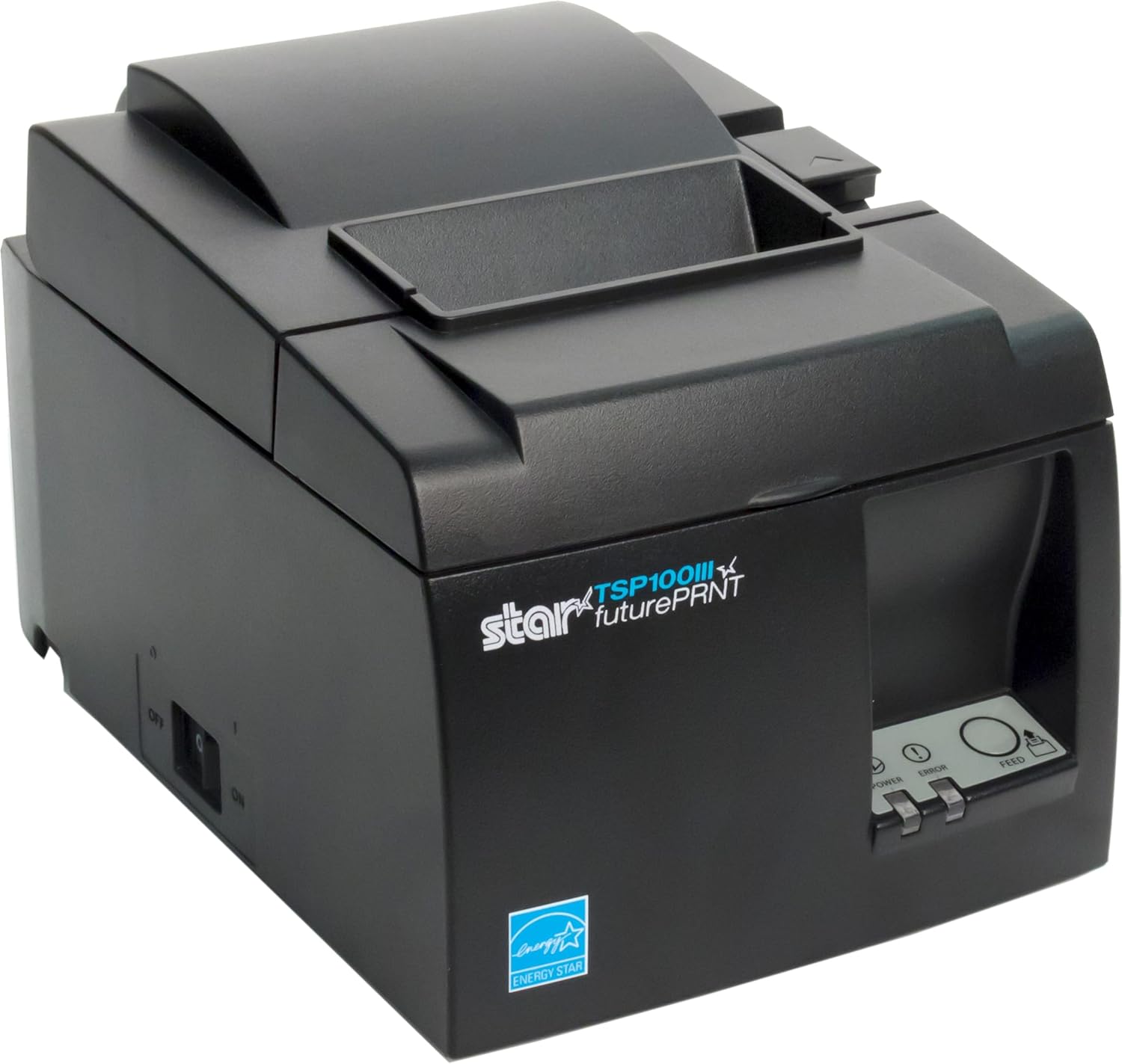 Star Micronics TSP143IIIBi Bluetooth Thermal Receipt Printer for iOS, Android, and Windows with Auto - cutter and Internal Power Supply - Gray - 7DAY'S