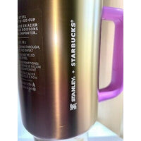 Starbucks x Stanley Summer 2024 Collab 40 oz Tumbler Sunset Gradient NEW In Hand - 7DAY'S