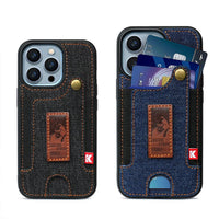 Suitable for iPhone 13pro phone case Apple 14 card wrist strap iPhone 14 phone case - 7DAY'S