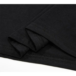 Summer Casual Men's T-Shirt Solid Color Soft and Loose Round Neck Top for Men Loose Soft Cool Cotton Male Short Sleeve Tees - 7DAY'S