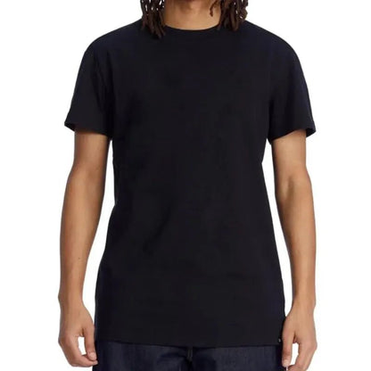 Summer Casual Men's T-Shirt Solid Color Soft and Loose Round Neck Top for Men Loose Soft Cool Cotton Male Short Sleeve Tees - 7DAY'S