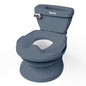 Summer Infant by Ingenuity My Size Potty Pro in White, Toddler Potty Training Toilet, Lifelike Flushing Sound, for Ages 18 Months+, Up to 50 Pounds - 7DAY'S