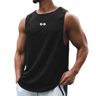 Summer Men's Gym Tank Top Fitness Training Clothing Quick - drying Loose Bodybuilding Sleeveless Shirt Men Fashion Basketball Vest - 7DAY'S