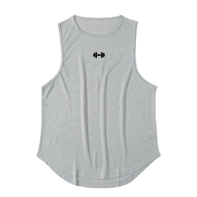 Summer Men's Gym Tank Top Fitness Training Clothing Quick - drying Loose Bodybuilding Sleeveless Shirt Men Fashion Basketball Vest - 7DAY'S