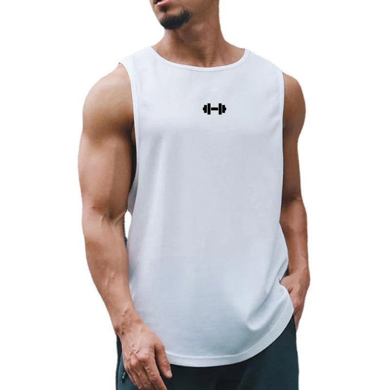 Summer Men's Gym Tank Top Fitness Training Clothing Quick - drying Loose Bodybuilding Sleeveless Shirt Men Fashion Basketball Vest - 7DAY'S
