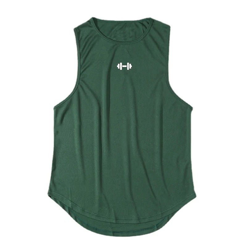 Summer Men's Gym Tank Top Fitness Training Clothing Quick - drying Loose Bodybuilding Sleeveless Shirt Men Fashion Basketball Vest - 7DAY'S