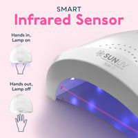 SUNUV UV LED Nail Lamp, Gel Light for Nail Polish UV Dryer with 3 Timers SUNone White - 7DAY'S