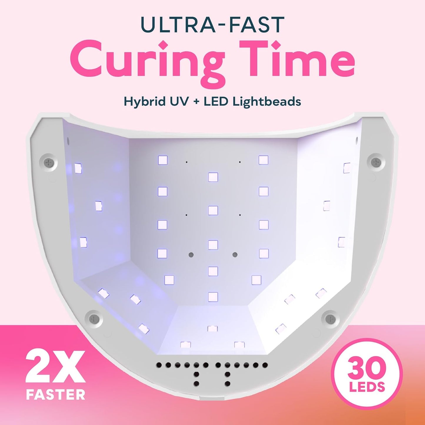 SUNUV UV LED Nail Lamp, Gel Light for Nail Polish UV Dryer with 3 Timers SUNone White - 7DAY'S
