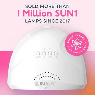 SUNUV UV LED Nail Lamp, Gel Light for Nail Polish UV Dryer with 3 Timers SUNone White - 7DAY'S