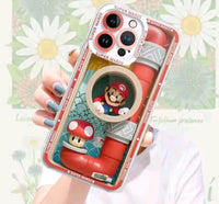 Super Mario 3D Phone Case for Samsung Galaxy S25 S24 S22 S23 Plus Note 20 Ultra 5G S21 S20 S24 FE TPU Cove - 7DAY'S