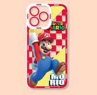 Super Mario 3D Phone Case for Samsung Galaxy S25 S24 S22 S23 Plus Note 20 Ultra 5G S21 S20 S24 FE TPU Cove - 7DAY'S