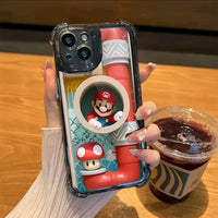 Super Mario 3D Phone Case for Samsung Galaxy S25 S24 S22 S23 Plus Note 20 Ultra 5G S21 S20 S24 FE TPU Cove - 7DAY'S