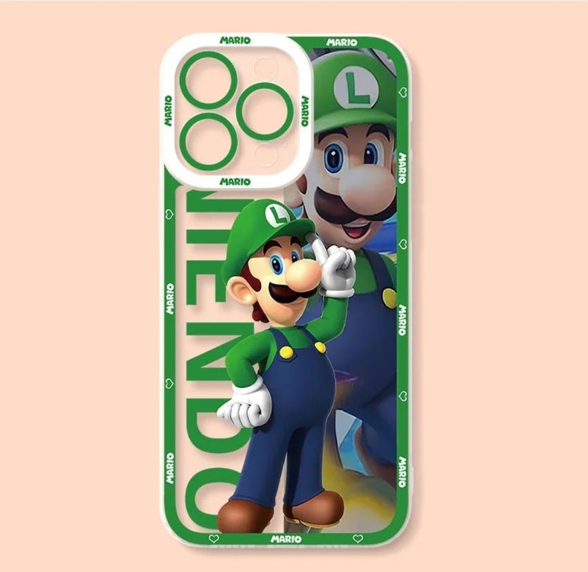Super Mario 3D Phone Case for Samsung Galaxy S25 S24 S22 S23 Plus Note 20 Ultra 5G S21 S20 S24 FE TPU Cove - 7DAY'S