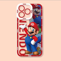 Super Mario 3D Phone Case for Samsung Galaxy S25 S24 S22 S23 Plus Note 20 Ultra 5G S21 S20 S24 FE TPU Cove - 7DAY'S