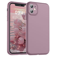 SUPFINE Designed for iPhone 12 Case,Premium Liquid Silicone with [Soft Anti - Scratch Microfiber Lining][Upgraded Camera Protection] Slim Shockproof Protective Phone Case for Men Women Girls,Black - 7DAY'S