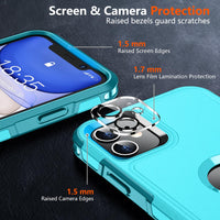 SUPFINE for iPhone 11 Case, [10 FT Military Dropproof] [Dual Layer Structure Protection] Non - Slip Heavy Duty Shockproof Phone Case,Black - 7DAY'S