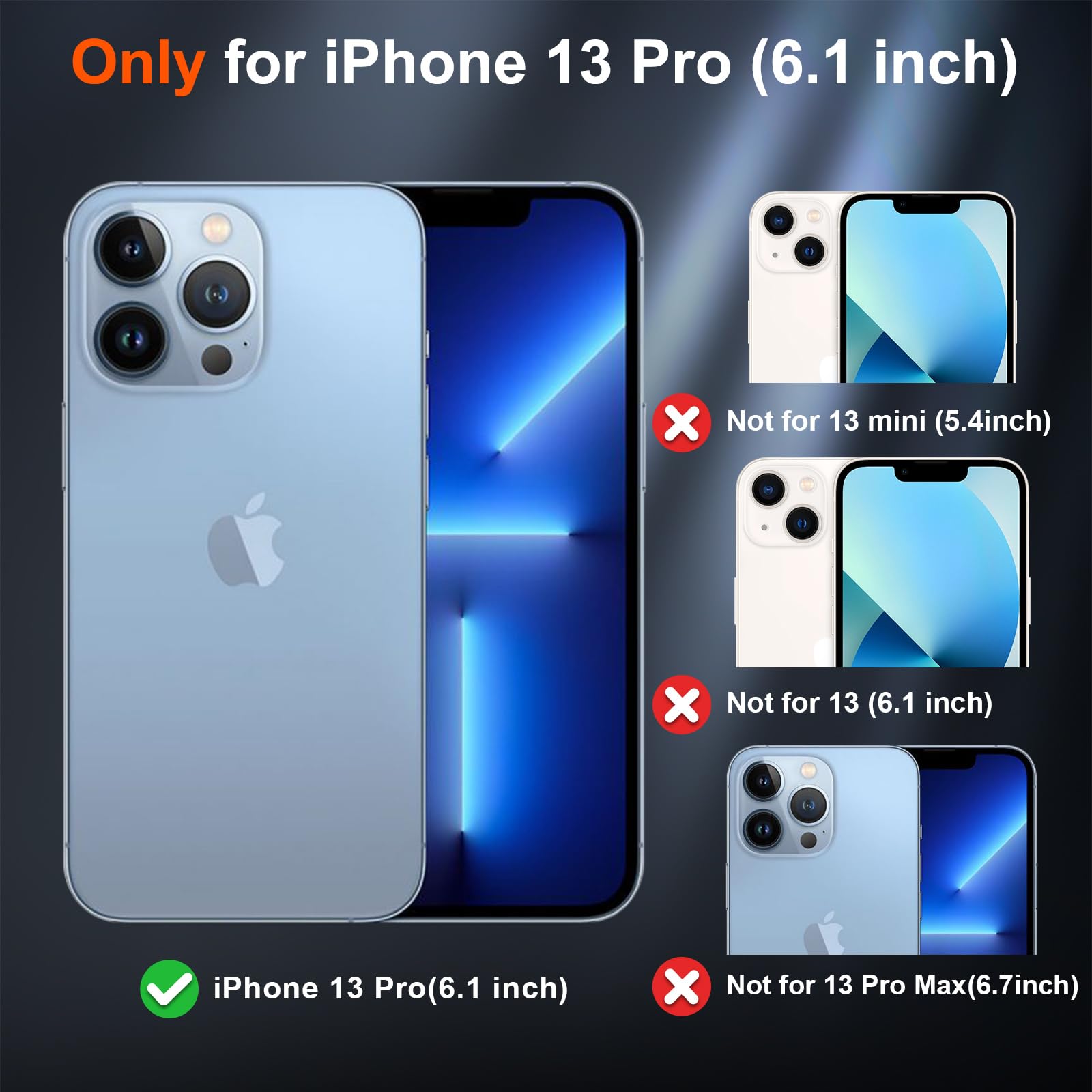 SUPFINE Magnetic for iPhone 12 Pro Max Case, [Compatible with MagSafe][10 FT Military Grade Drop Protection] [Dual Layer Structure Protection] Heavy Duty Full - Body Shockproof Phone Case, Black - 7DAY'S