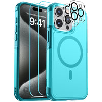 SUPFINE Magnetic for iPhone 12 Pro Max Case, [Compatible with MagSafe][10 FT Military Grade Drop Protection] [Dual Layer Structure Protection] Heavy Duty Full - Body Shockproof Phone Case, Black - 7DAY'S