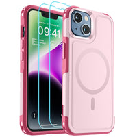 SUPFINE Magnetic for iPhone 12 Pro Max Case, [Compatible with MagSafe][10 FT Military Grade Drop Protection] [Dual Layer Structure Protection] Heavy Duty Full - Body Shockproof Phone Case, Black - 7DAY'S