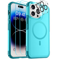 SUPFINE Magnetic for iPhone 12 Pro Max Case, [Compatible with MagSafe][10 FT Military Grade Drop Protection] [Dual Layer Structure Protection] Heavy Duty Full - Body Shockproof Phone Case, Black - 7DAY'S