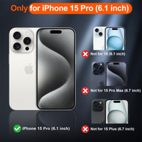 SUPFINE Magnetic for iPhone 12 Pro Max Case, [Compatible with MagSafe][10 FT Military Grade Drop Protection] [Dual Layer Structure Protection] Heavy Duty Full - Body Shockproof Phone Case, Black - 7DAY'S