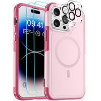 SUPFINE Magnetic for iPhone 12 Pro Max Case, [Compatible with MagSafe][10 FT Military Grade Drop Protection] [Dual Layer Structure Protection] Heavy Duty Full - Body Shockproof Phone Case, Black - 7DAY'S