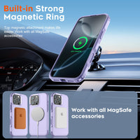 SUPFINE Magnetic for iPhone 12 Pro Max Case, [Compatible with MagSafe][10 FT Military Grade Drop Protection] [Dual Layer Structure Protection] Heavy Duty Full - Body Shockproof Phone Case, Black - 7DAY'S