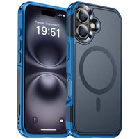 SUPFINE Magnetic for iPhone 12 Pro Max Case, [Compatible with MagSafe][10 FT Military Grade Drop Protection] [Dual Layer Structure Protection] Heavy Duty Full - Body Shockproof Phone Case, Black - 7DAY'S