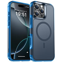 SUPFINE Magnetic for iPhone 12 Pro Max Case, [Compatible with MagSafe][10 FT Military Grade Drop Protection] [Dual Layer Structure Protection] Heavy Duty Full - Body Shockproof Phone Case, Black - 7DAY'S