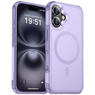 SUPFINE Magnetic for iPhone 12 Pro Max Case, [Compatible with MagSafe][10 FT Military Grade Drop Protection] [Dual Layer Structure Protection] Heavy Duty Full - Body Shockproof Phone Case, Black - 7DAY'S