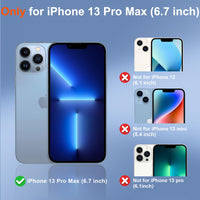 SUPFINE Magnetic for iPhone 13 case & iPhone 14 case, [Compatible with MagSafe][Clear Hard Back with Soft TPU Frame][12FT Military Grade Drop Protection] Shockproof Phone Case,Clear Pink - 7DAY'S