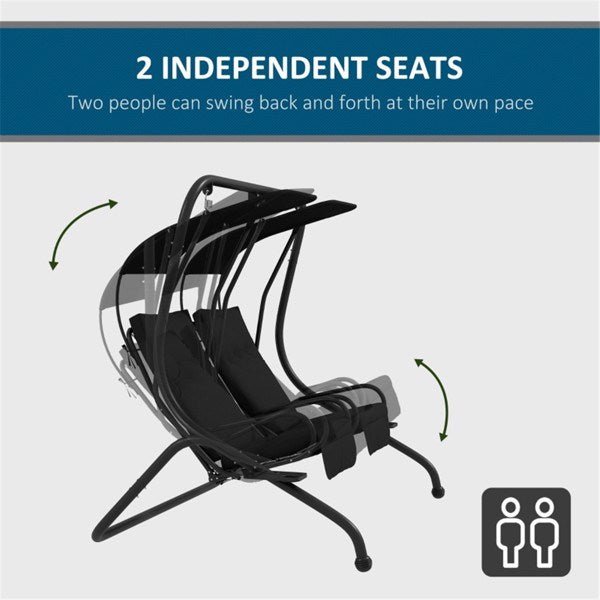 Swing Chair - Black - 7DAY'S