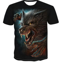 T-Shirt Men's 3D Cool Graphic Short Sleeve Tees Top Summer Pullover - 7DAY'S