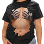 T-Shirt Men's 3D Cool Graphic Short Sleeve Tees Top Summer Pullover - 7DAY'S