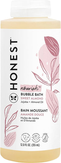 The Honest Company Foaming Bubble Bath | Gentle for Baby | Naturally Derived, Tear - free, Hypoallergenic | Lavender Calm, 12 fl oz - 7DAY'S