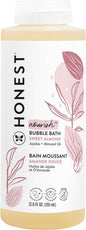 The Honest Company Foaming Bubble Bath | Gentle for Baby | Naturally Derived, Tear - free, Hypoallergenic | Lavender Calm, 12 fl oz - 7DAY'S