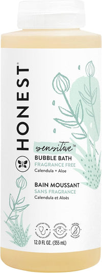 The Honest Company Foaming Bubble Bath | Gentle for Baby | Naturally Derived, Tear - free, Hypoallergenic | Lavender Calm, 12 fl oz - 7DAY'S