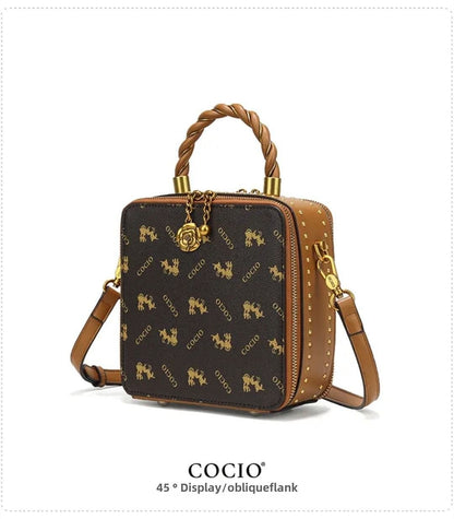The new letters printed handheld perfume bag cross - border hot models in Europe and the United States temperament women's bags popular models new products - 7DAY'S