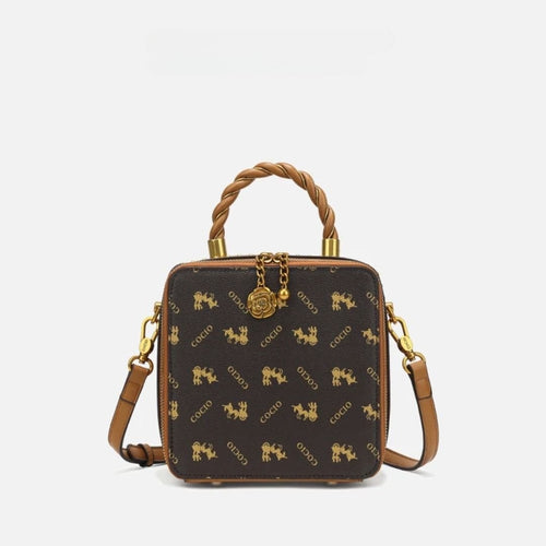 The new letters printed handheld perfume bag cross-border hot models in Europe and the United States temperament women's bags popular models new products