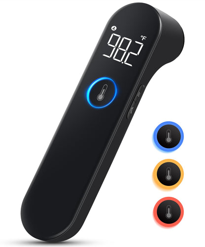 Thermometer for Adults and Kids, Fast Accurate Baby Thermometer, Fever Alarm & Mute Mode, Baby Essentials - Lifetime Support - 7DAY'S