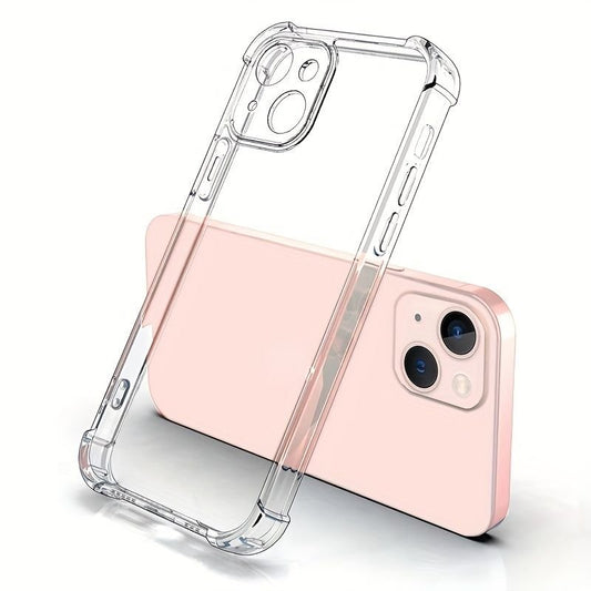 Thick Shockproof Silicone Clear Phone Case For IPhone 14 13 12 11 Pro Max X XS XR 6 6s 7 8 Plus Protective Case Back Cover - 7DAY'S