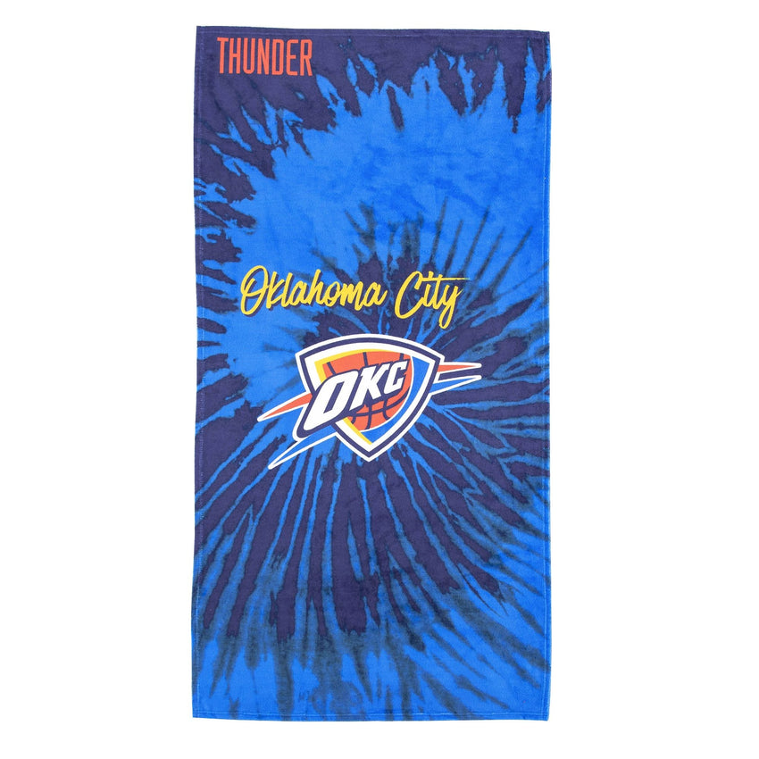 Thunder OFFICIAL NBA "Psychedelic" Beach Towel; 30" x 60" - 7DAY'S