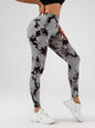 Tie Dye Slimming Yoga Leggings, Butt Lifting High Stretch Casual Fitness Yoga Pants, Women's Activewear - 7DAY'S
