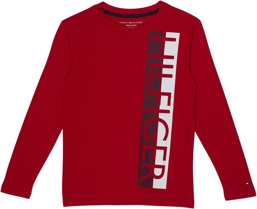 Tommy Hilfiger Boys' Long Sleeve Crew Neck T-Shirt - 7DAY'S