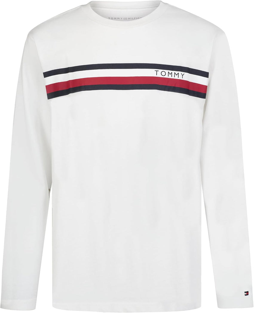 Tommy Hilfiger Boys' Long Sleeve Crew Neck T-Shirt - 7DAY'S