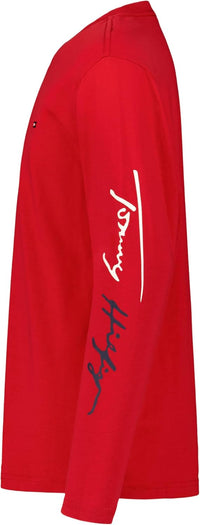 Tommy Hilfiger Boys' Long Sleeve Crew Neck T-Shirt - 7DAY'S